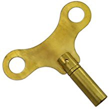 Clé De Remontoir Pendule Œil De Bœuf N°12 (5.25mm) - Neuf - Pour Horloge Ancienne