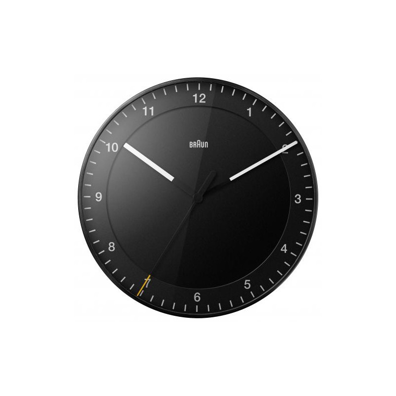 Horloge murale analogique et digitale Braun BNC006BKBK Noir