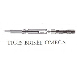 Tige de remontoir Omega brisée